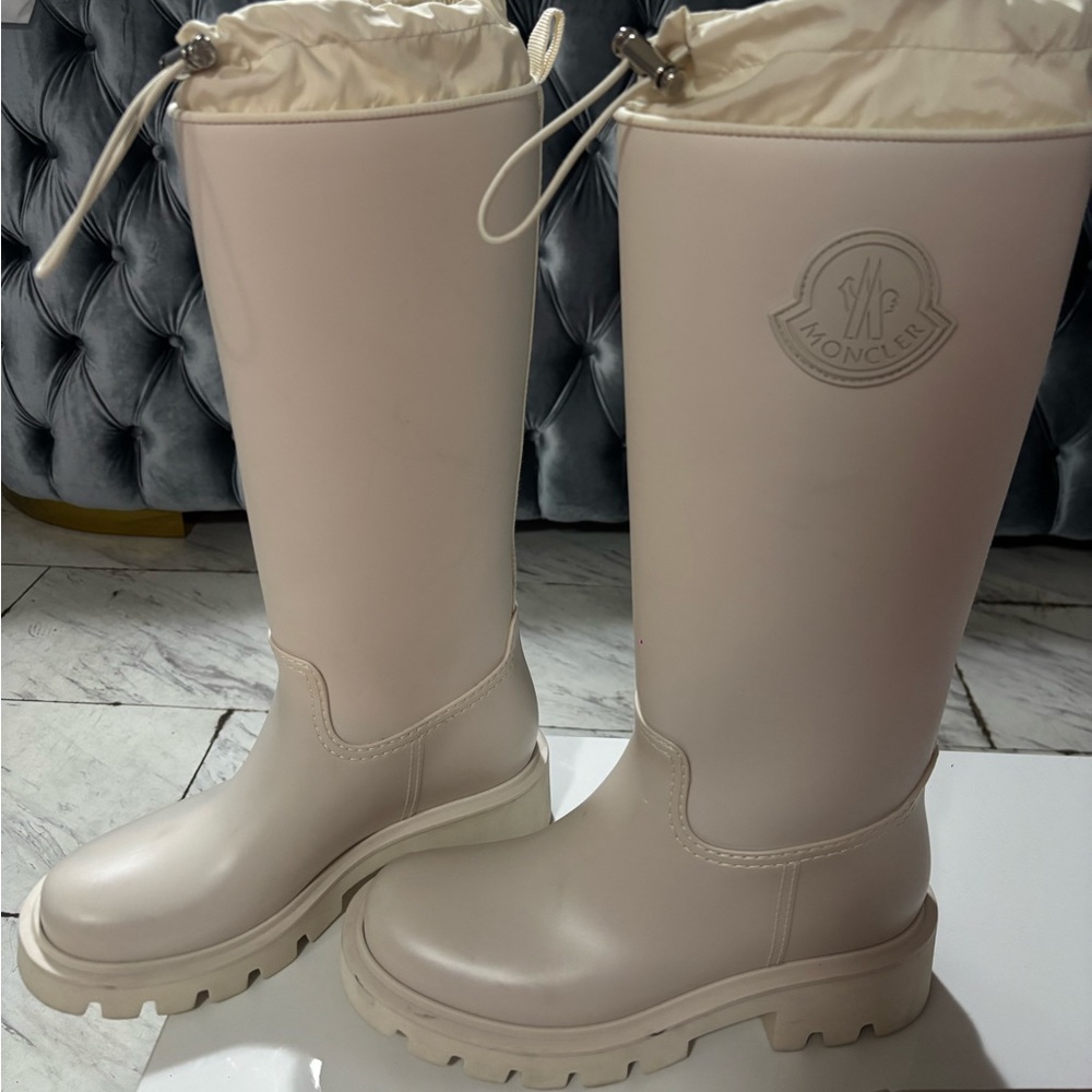 Moncler KICKSTREAM HIGH RAIN BOOTS
